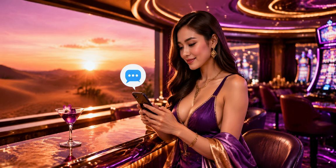 Người chơi tại Mũi Né thực hiện giao dịch casino trên điện thoại di động