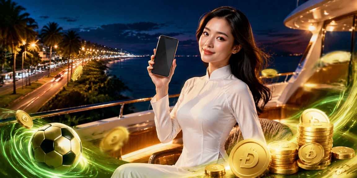 Người chơi nữ trong trang phục áo dài đăng ký tài khoản cá cược tại Mũi Né
